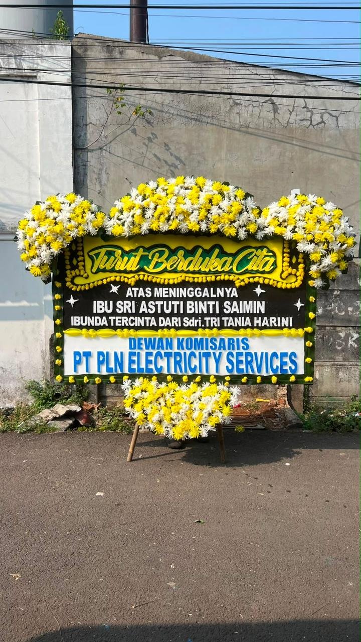 Bunga papan Duka Cita di Karawang
